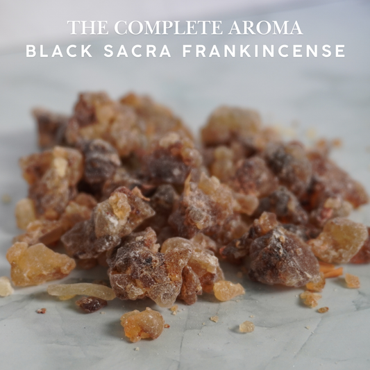 Black Sacra frankincense resin 50 grams for burning