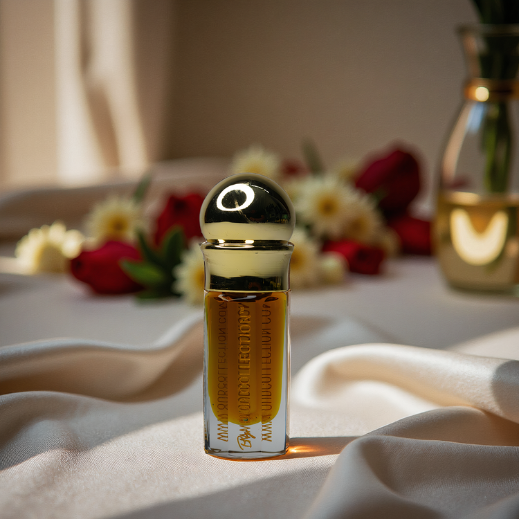 GAJRA pure perfume oil 3 mL – jasmine, rose and Indian sandalwood