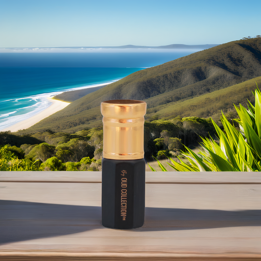 Fresh citrus perfume oil with mandarin and soft woods